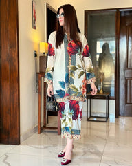 Majestic Rose White (Stitched 2 Pcs)