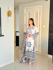 Rangoon (Stitched 3 Pcs)