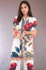 Majestic Rose White (Stitched 2 Pcs)