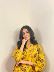 Floral Leaf (Stitched 2 Pcs)