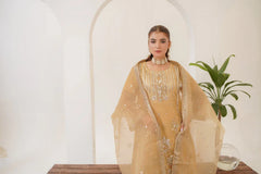Areej Beige (Stitched 3 Pcs)